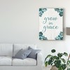 Trademark Fine Art Lisa Audit 'Abstract Balance Vi Crop I Grace' Canvas Art, 18x24 WAP09448-C1824GG